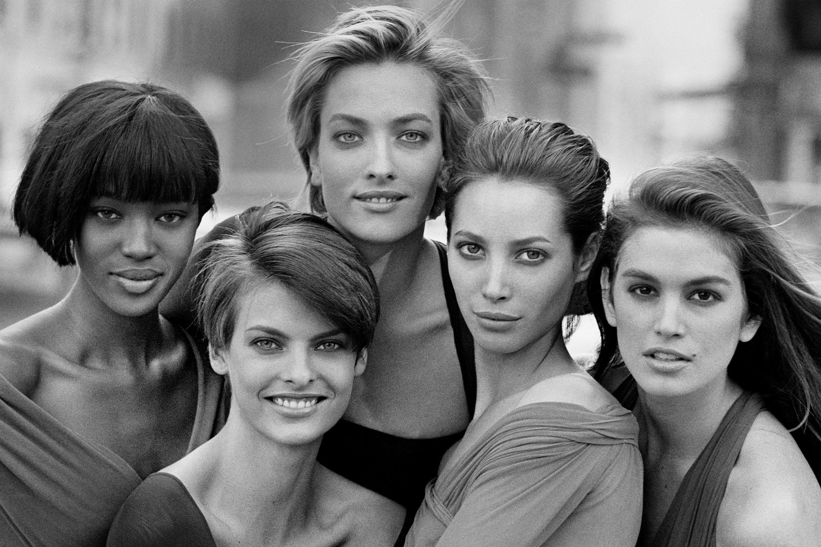 90s Supermodels in Black and White , 16×24, 24×36 Poster