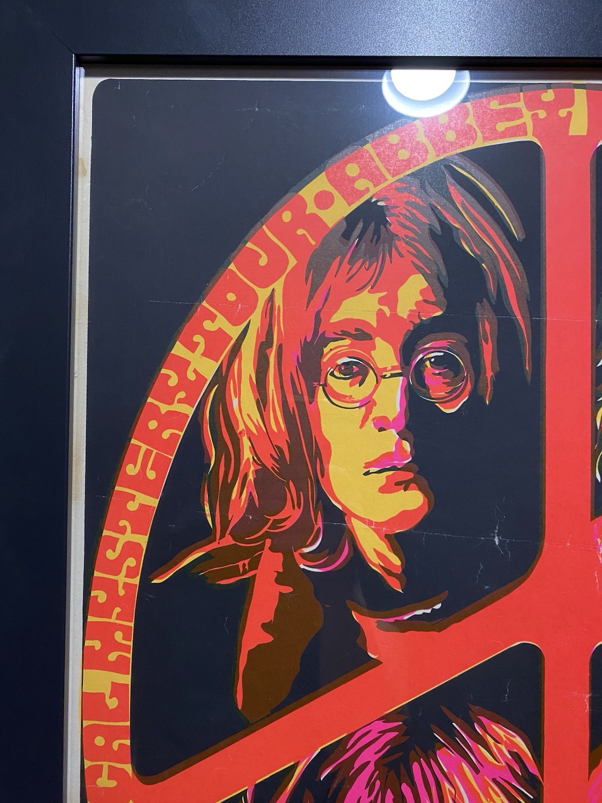 CREATIVE POSTERS INC “The Beatles” DAIL BEEGHLY FRAMED! READ DESCRIPTION!