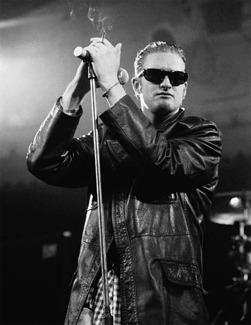 Alice In Chains – Layne Staley Black and White Poster Wall Art Print