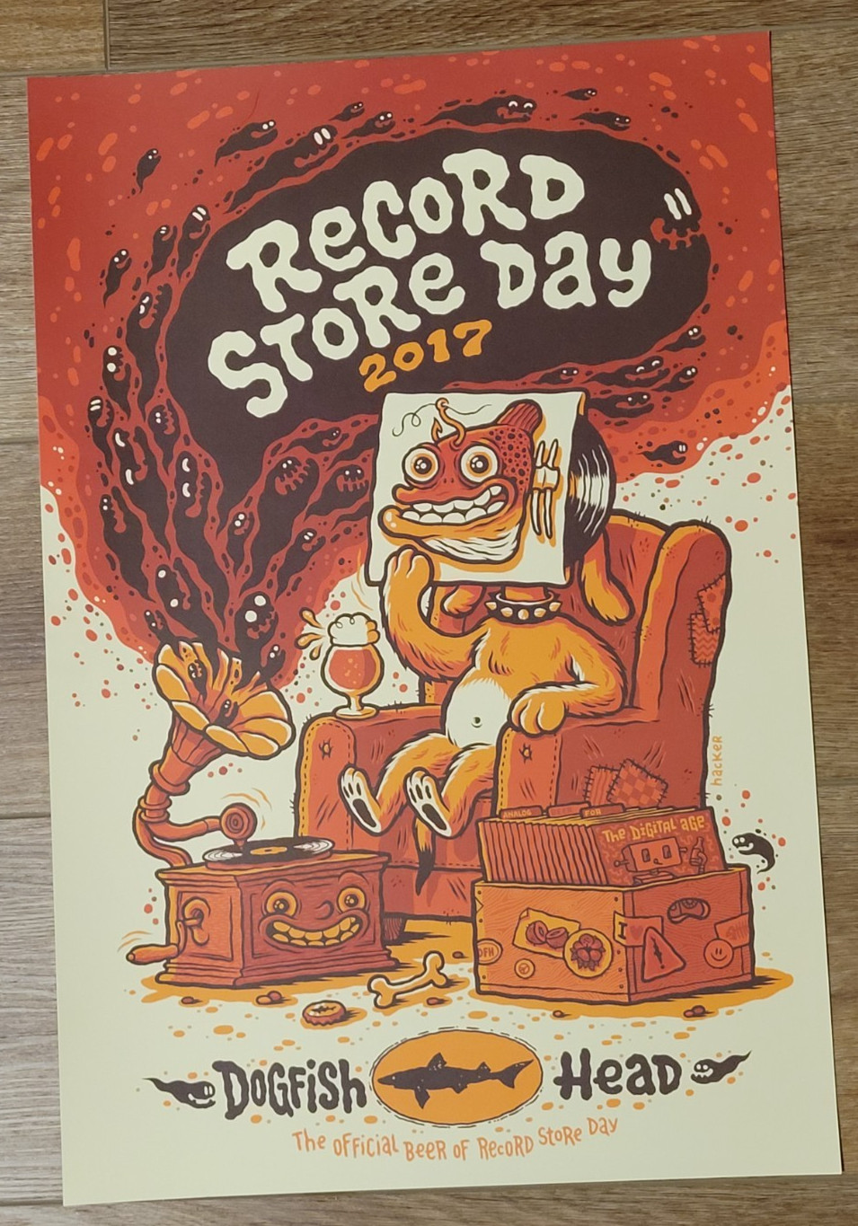 Official 2017 Record Store Day Poster