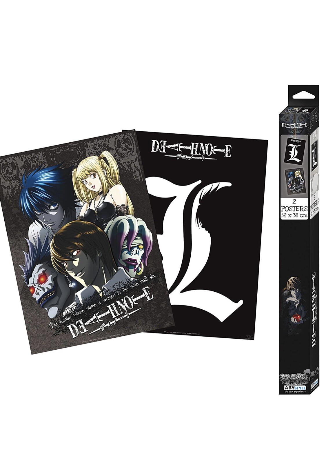 deathnote ABYstyle poster 2 pack