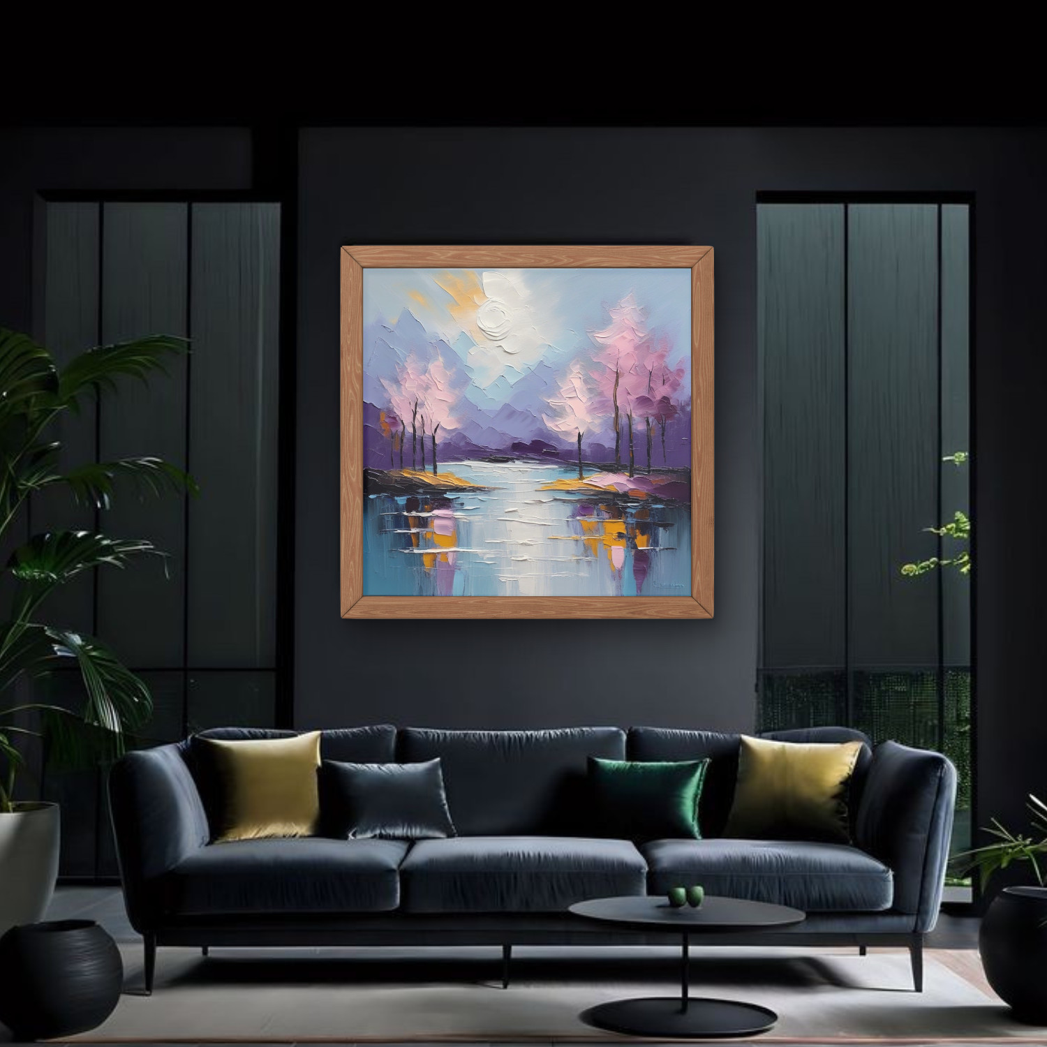 Lilac Waters Wall Art