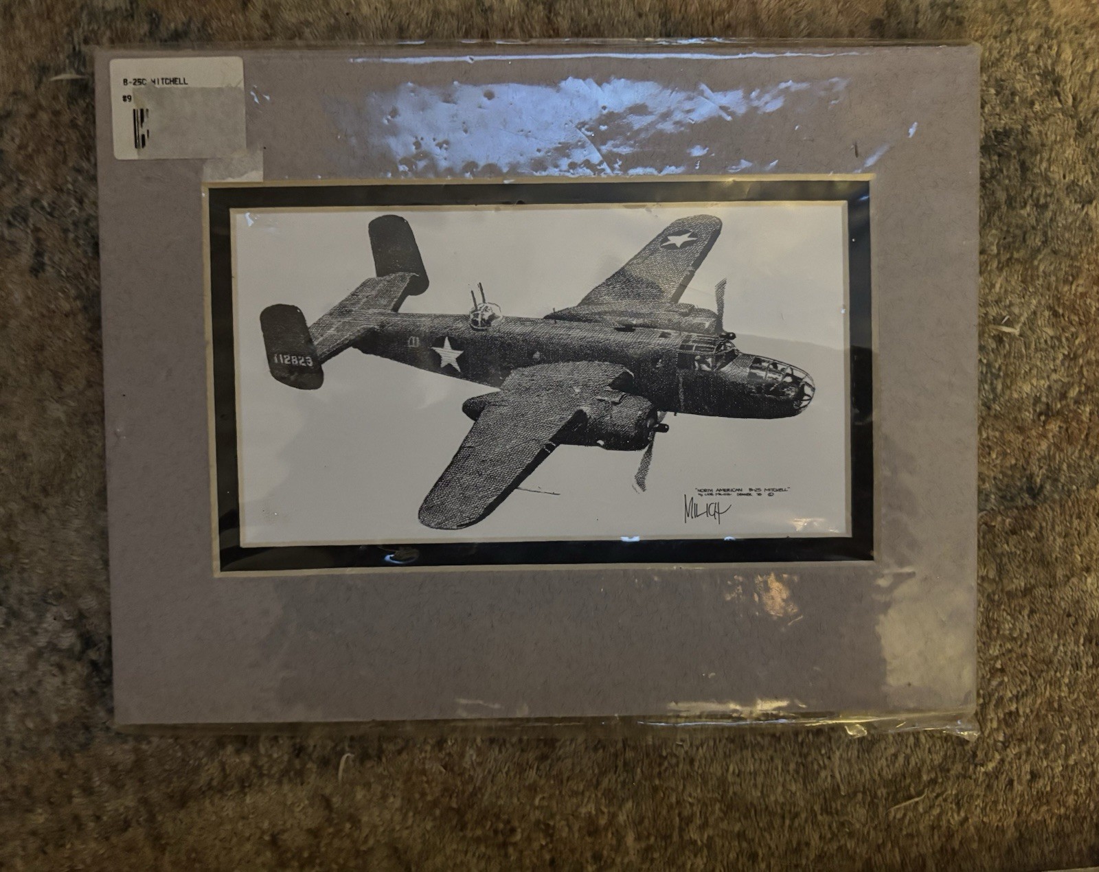 Joe Milich Aviation Prints illustrations Art military aircraft Matted Lot Of 8