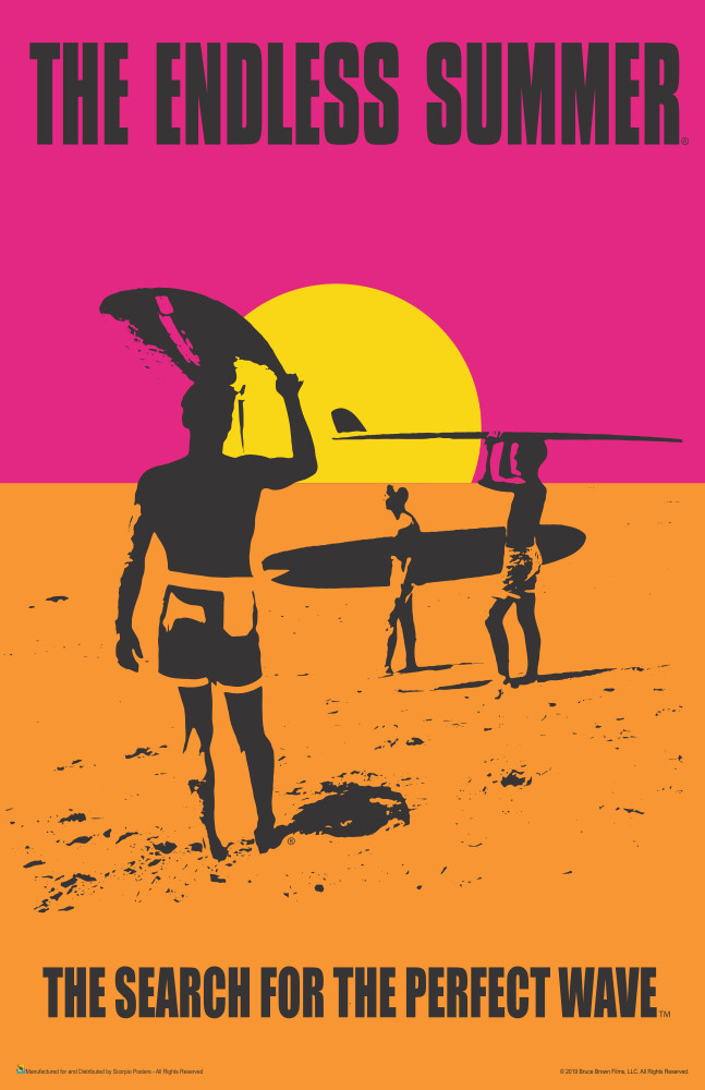 The Endless Summer Movie Mini Poster- 11″ x 17″