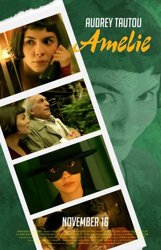 Amelie November 16 French Romantic Comedy Movie Poster