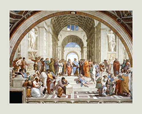 School of Athens by Raphael – Art Print/Poster 11×14 inches