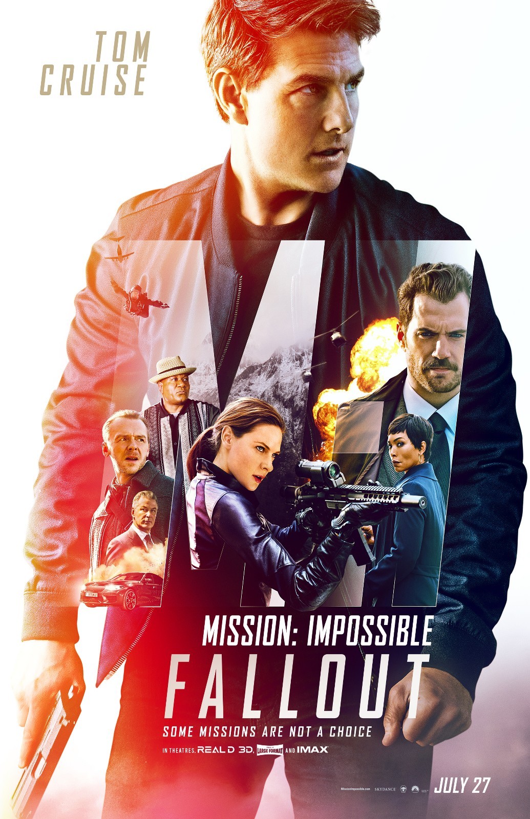 Mission Impossible Fallout movie poster (c) – 11″ x 17″ – Tom Cruise
