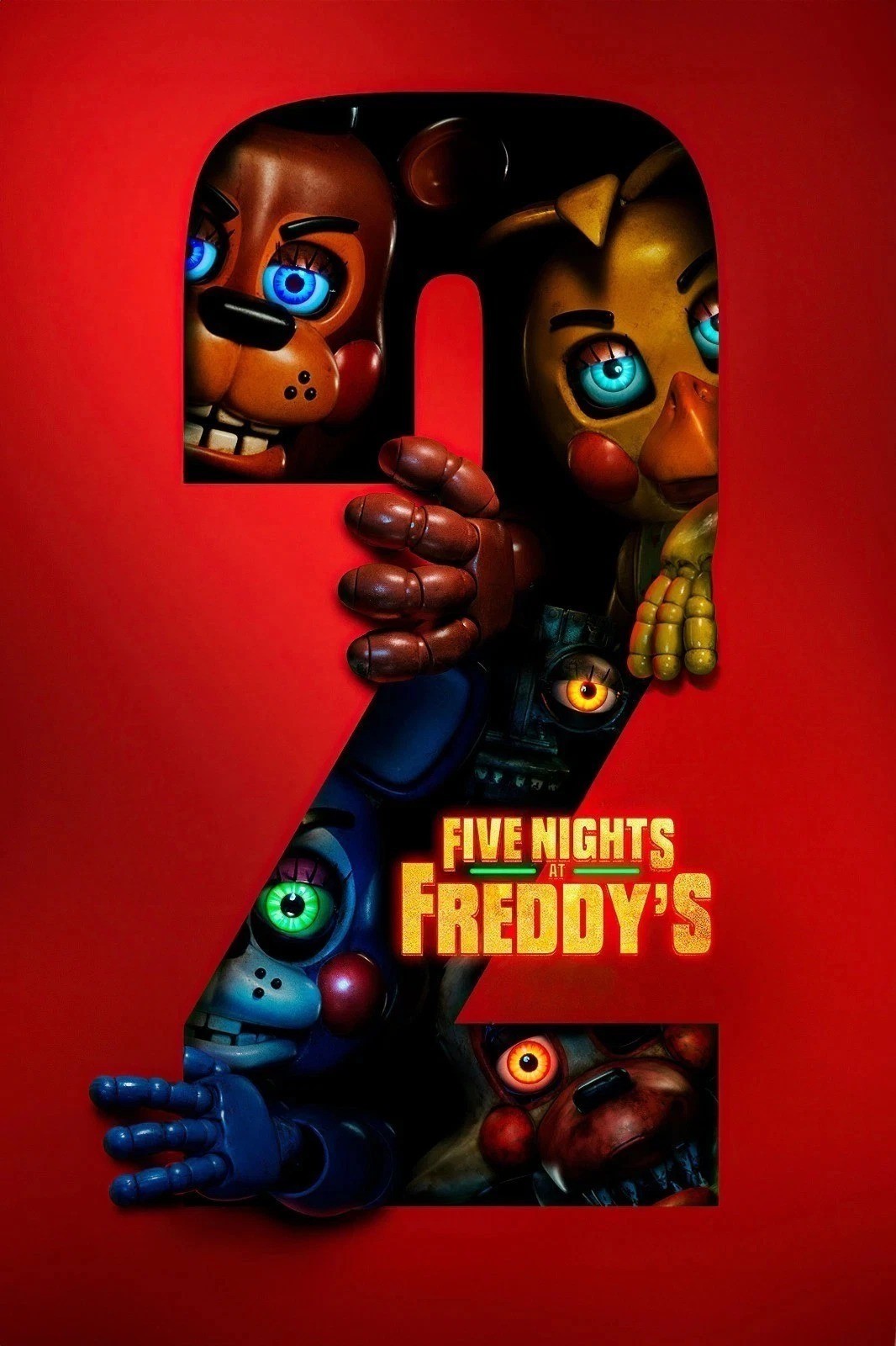 Five Nights at Freddy’s 2 Movie Poster 2026 Print Cinema Film