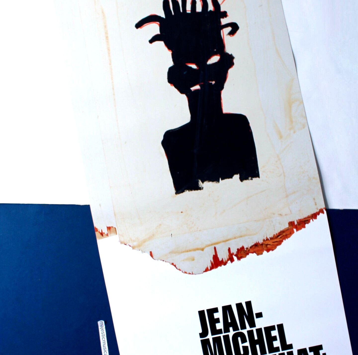 JEAN-MICHEL BASQUIAT ESTATE ORIGINAL 2022 EXHIBITION POSTER