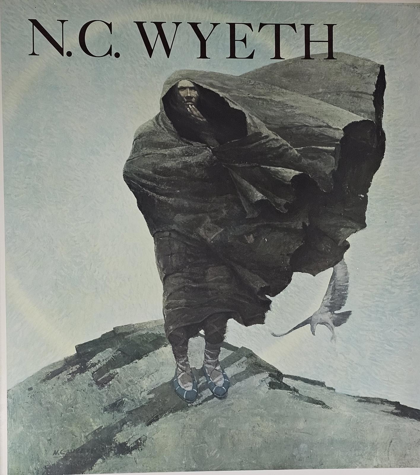 Vintage 1972 N.C. Wyeth Exhibition Poster – Brandywine River Museum