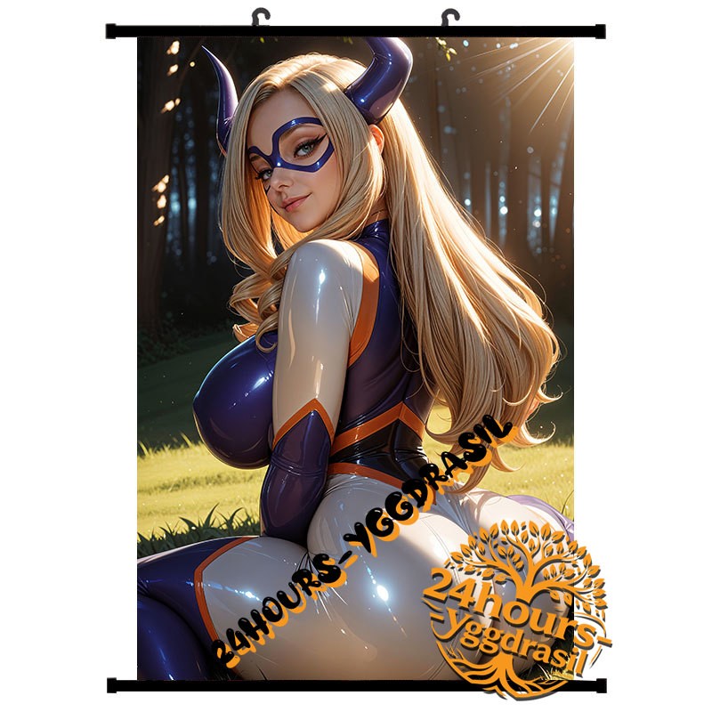 Anime Game Poster Mt. Lady Bodysuit HD Wall Scroll Painting Decor 60x90cm 002