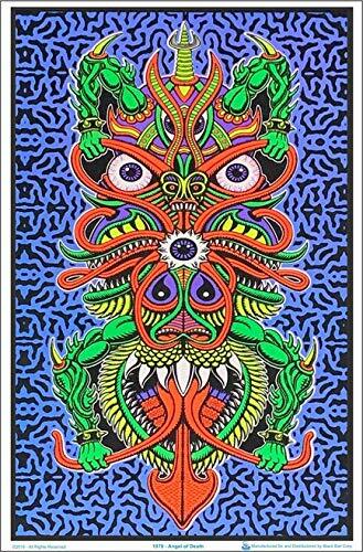 Angel of Death by Chris Dyer Laminated Blacklight Poster – 23.5″ x 35.5″
