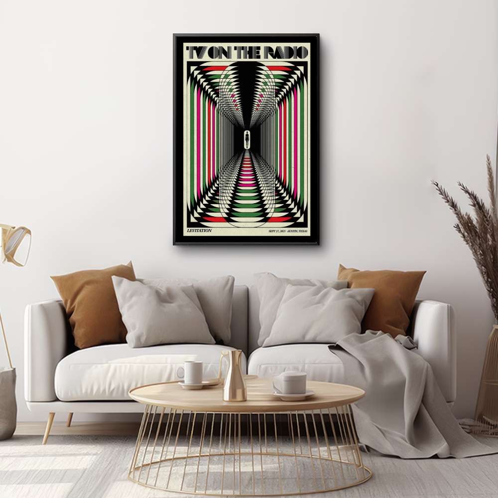 Sept 27, 2025 TV On The Radio Palmer Events Center. Austin, TX Poster