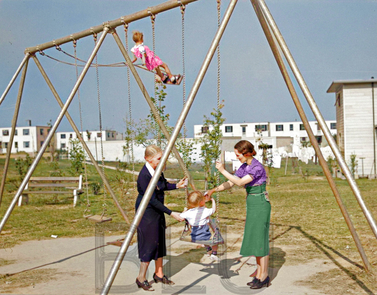 1938 Playground in Greenhills, Ohio 11 x 14″ Photo Print