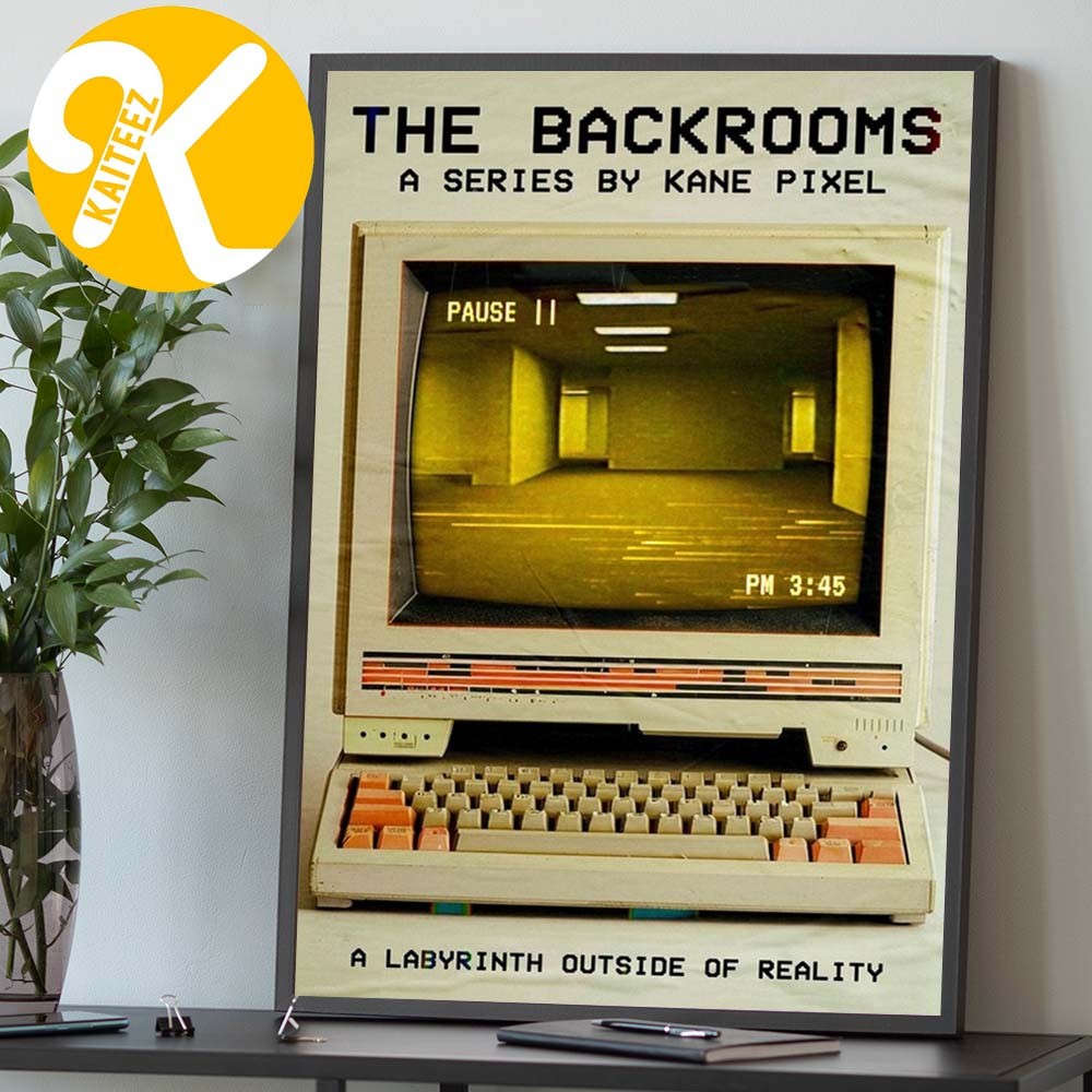 NEW The Backrooms A Series By Kane Pixel Poster Home Decor, Wall Art