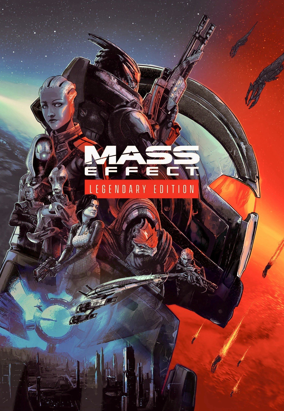 * MASS EFFECT LEGENDARY EDITION * Game Poster, Multiple sized Poster / Prints