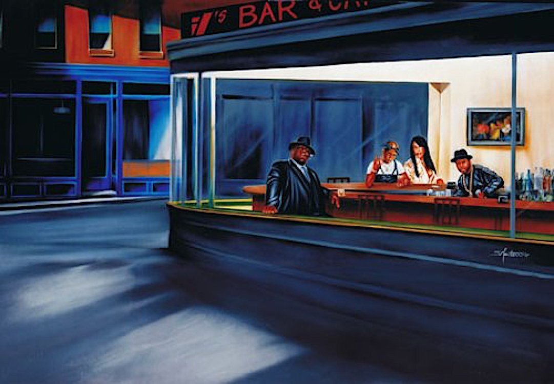Hip Hop Cafe 2007 Vintage Poster 24 X 36