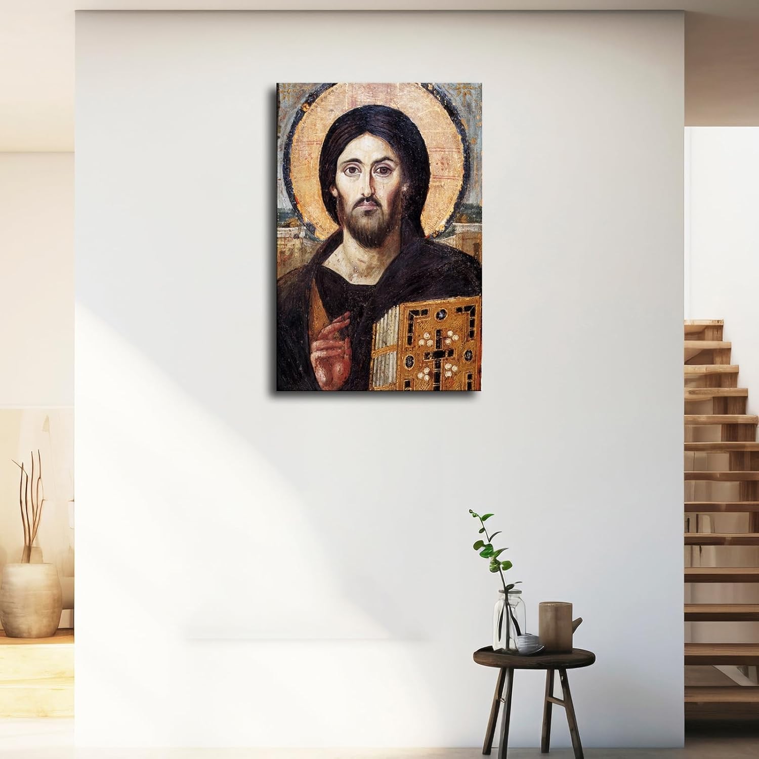 Christ Art Jesus The Christ Pantocrator of St. Catherine’s Monastery at Poster