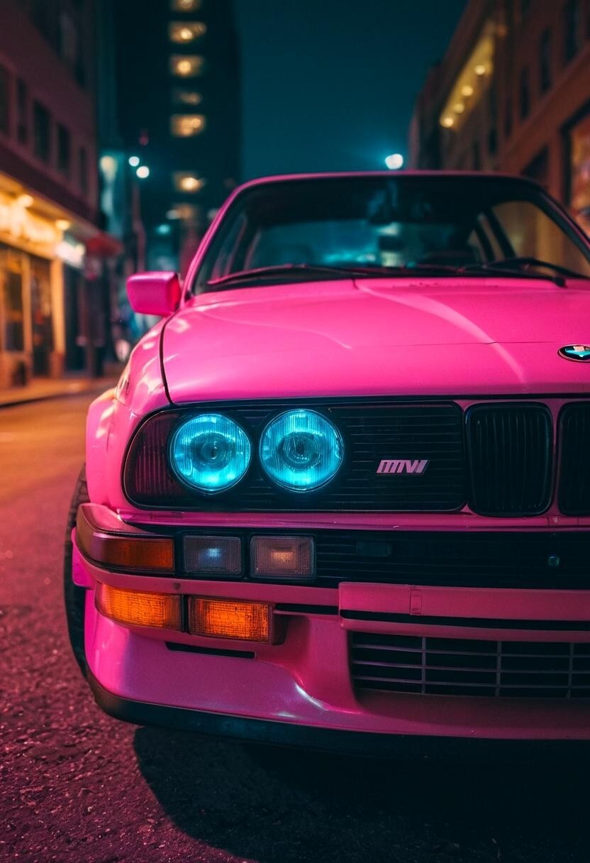 BMW M3 80s style Poster sized Premium Photo Print Wall Art 13″ x 19″