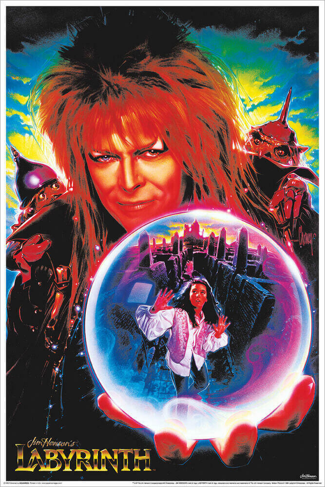 Labyrinth – Non-Flocked Blacklight Poster 24″ x 36″