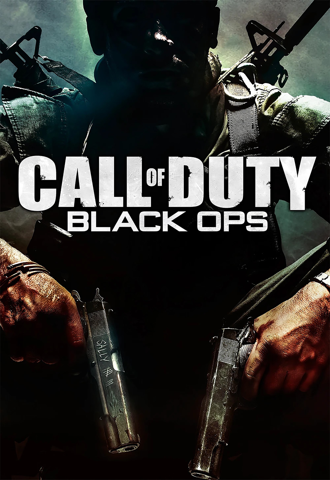 Call Of Duty Black Ops 1 Cover Art Poster Retro COD BO1 Video Game Wall Art