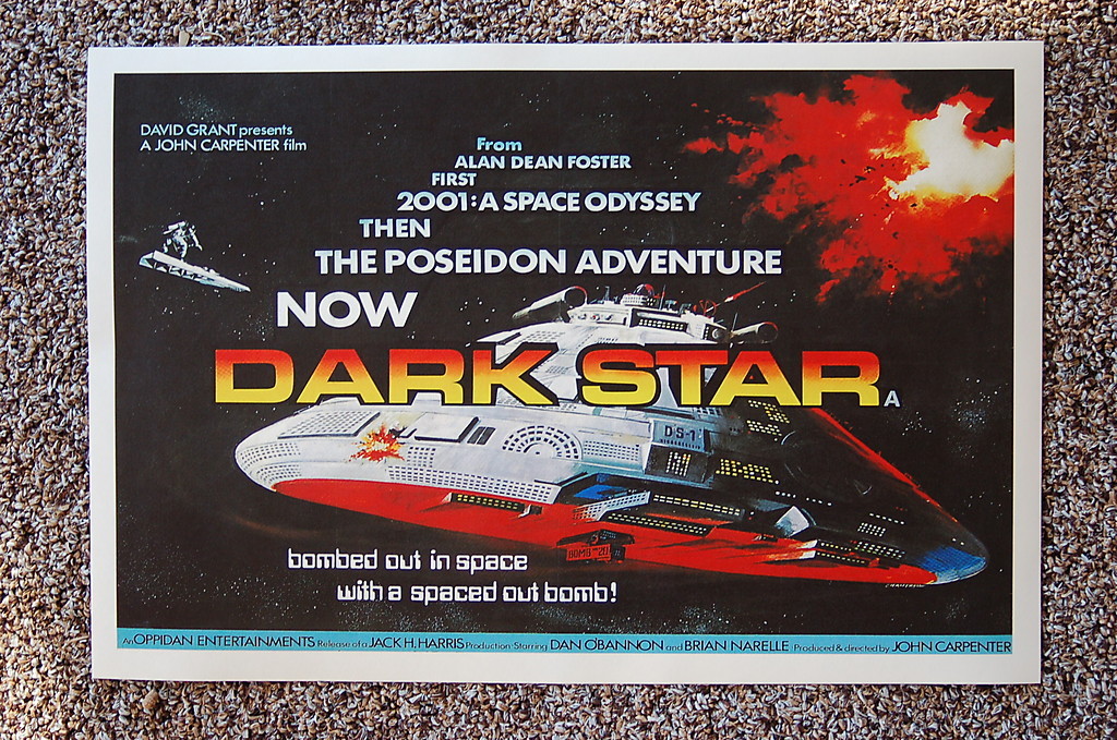 Dark Star Lobby Card Movie Poster John Carpenter