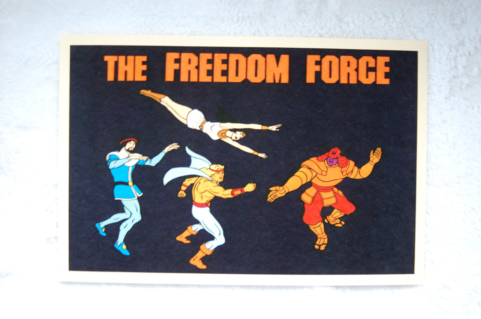 The Freedom Force Cartoon Promo Poster