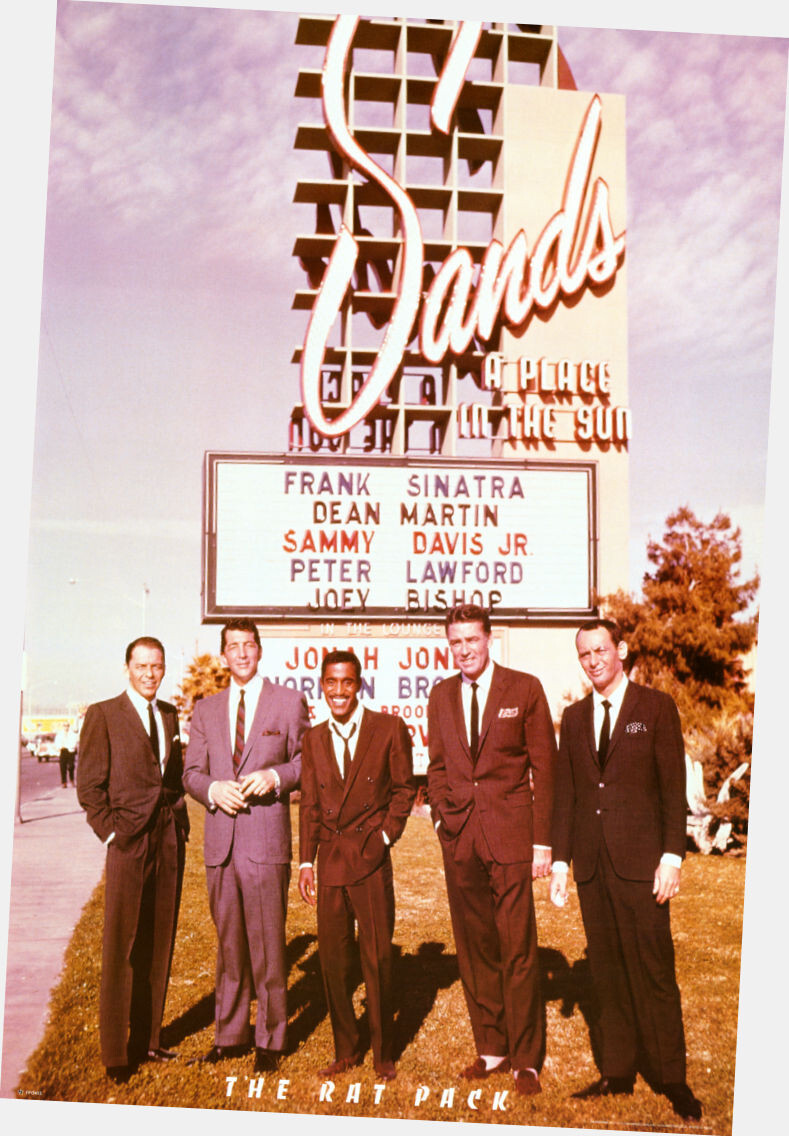 The Rat Pack Poster 24″x36″ 24×36 Sands Las Vegas Frank Sinatra Dean Martin