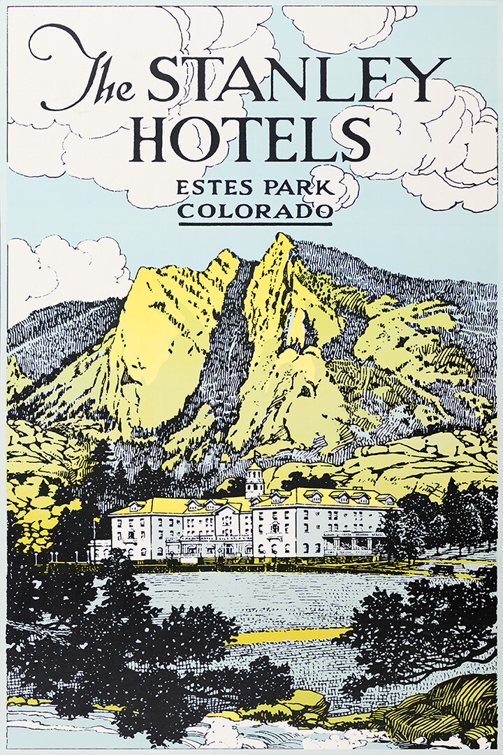 The Stanley Hotels – Estes Park Colorado Vintage Travel Poster