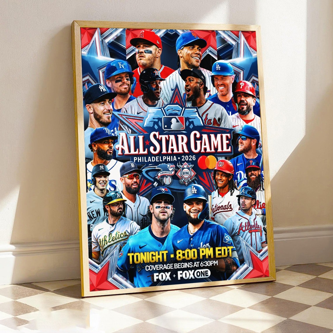 Philadelphia Phillies Players In MLB All-Star Game 2026 Poster | No Framed