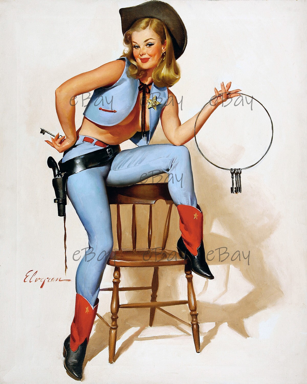 RETRO GIRL VINTAGE PINUP (91) 8×10 Photo Reprint