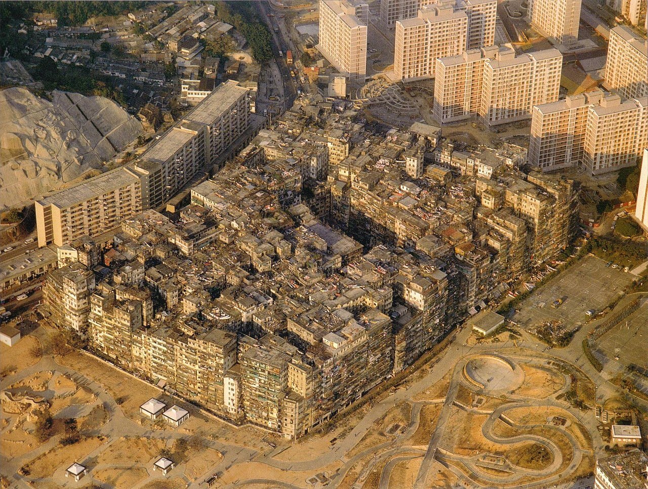 Kowloon Walled City Hong Kong KWC 1989 Photo Poster Art Print – PICK SIZE