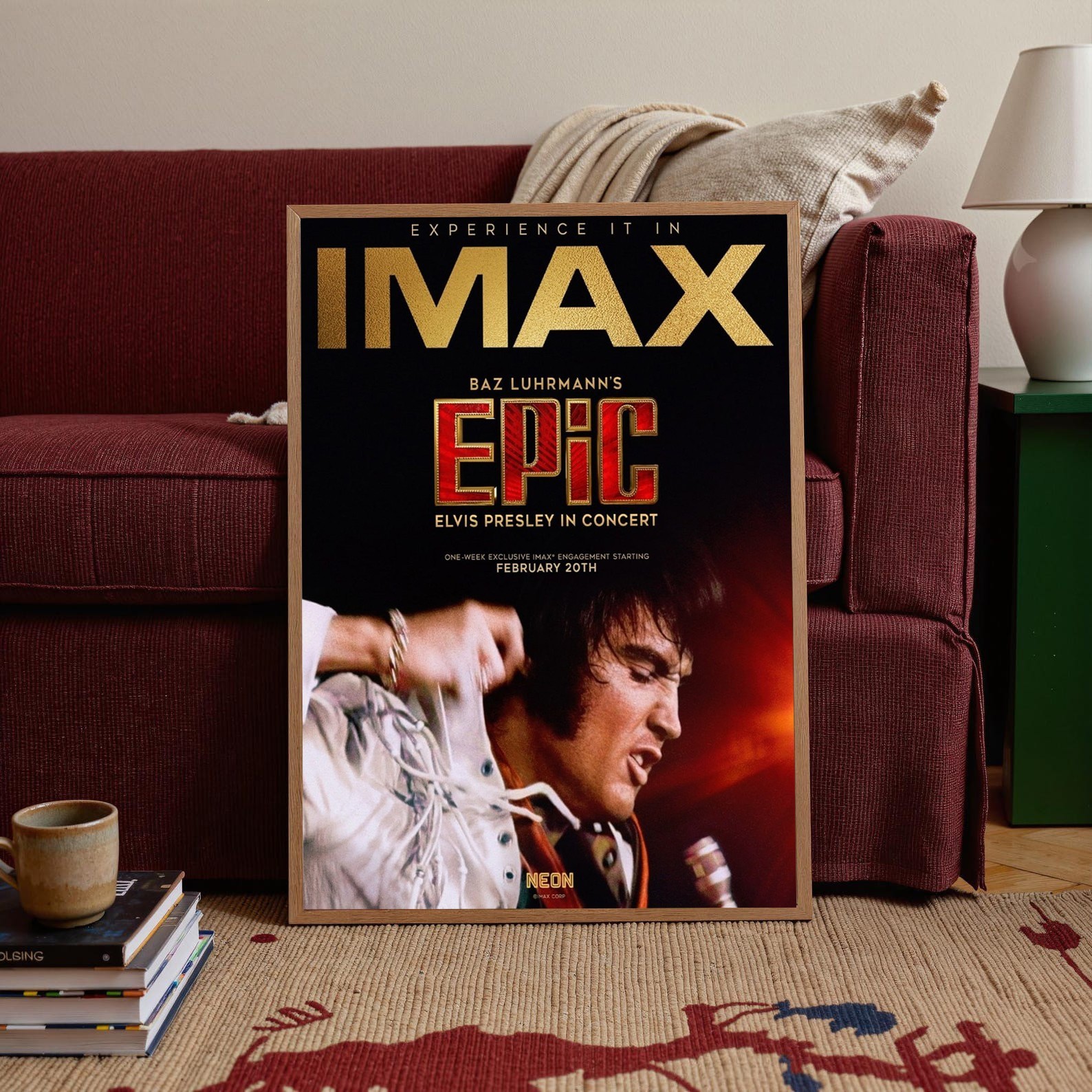 Elvis Presley EPIC IMAX February 20 Theaters Poster