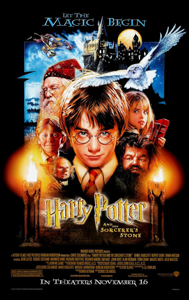 Harry Potter Sorcerer’s Stone 11″ x 17″ Collector’s Movie Poster