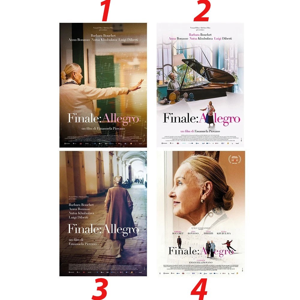 Finale Allegro Movie Poster Collection Drama Music Film Wall Art Print