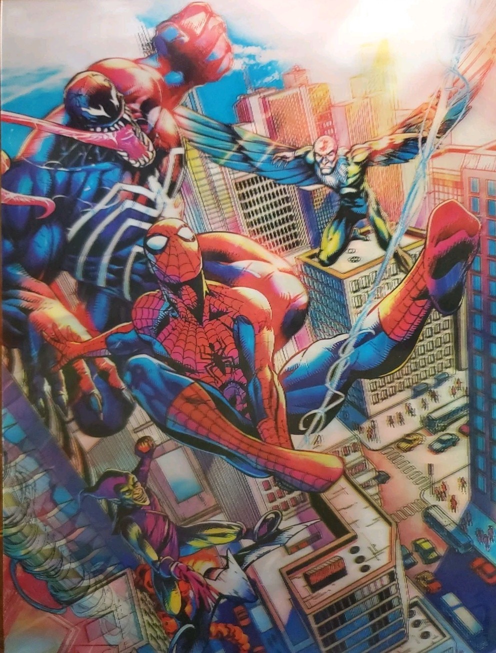 THE AMAZING SPIDER-MAN 🕷 🕸 ! 3D LENTICULAR POSTER!!!