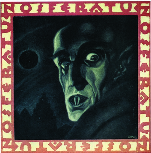 F.W. Murnau Nosferatu 1922 horror movie poster print #2