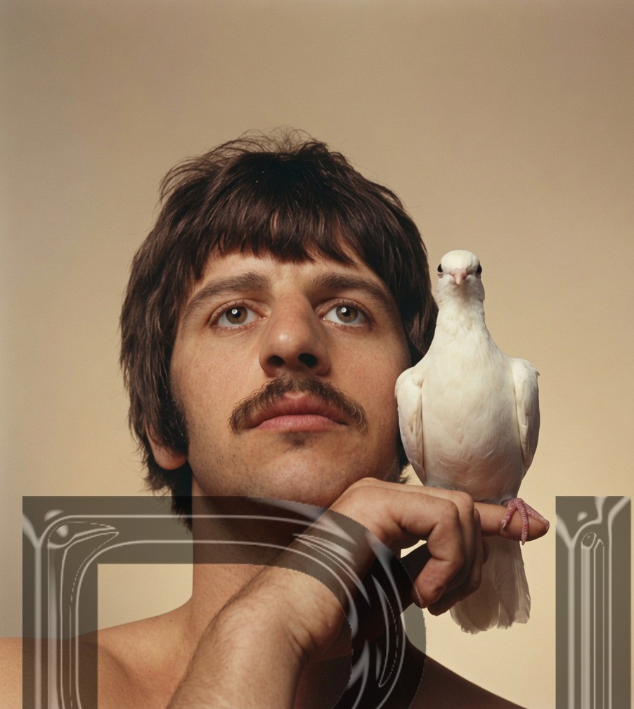 The Beatles Ringo Starr, Avedon, Psychedelic 11 x 14″ Photo Print