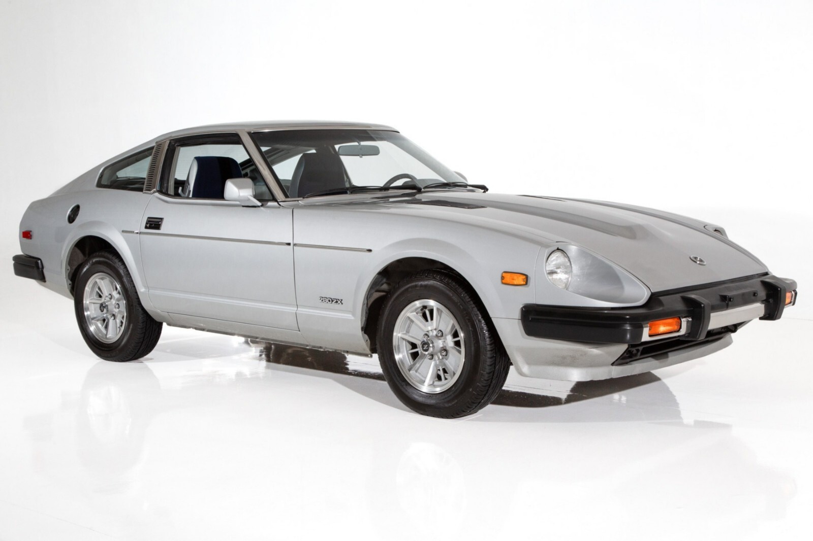 1981 Datsun 280ZX Silver-Blue | POSTER 24 X 36 INCH | Vintage classic