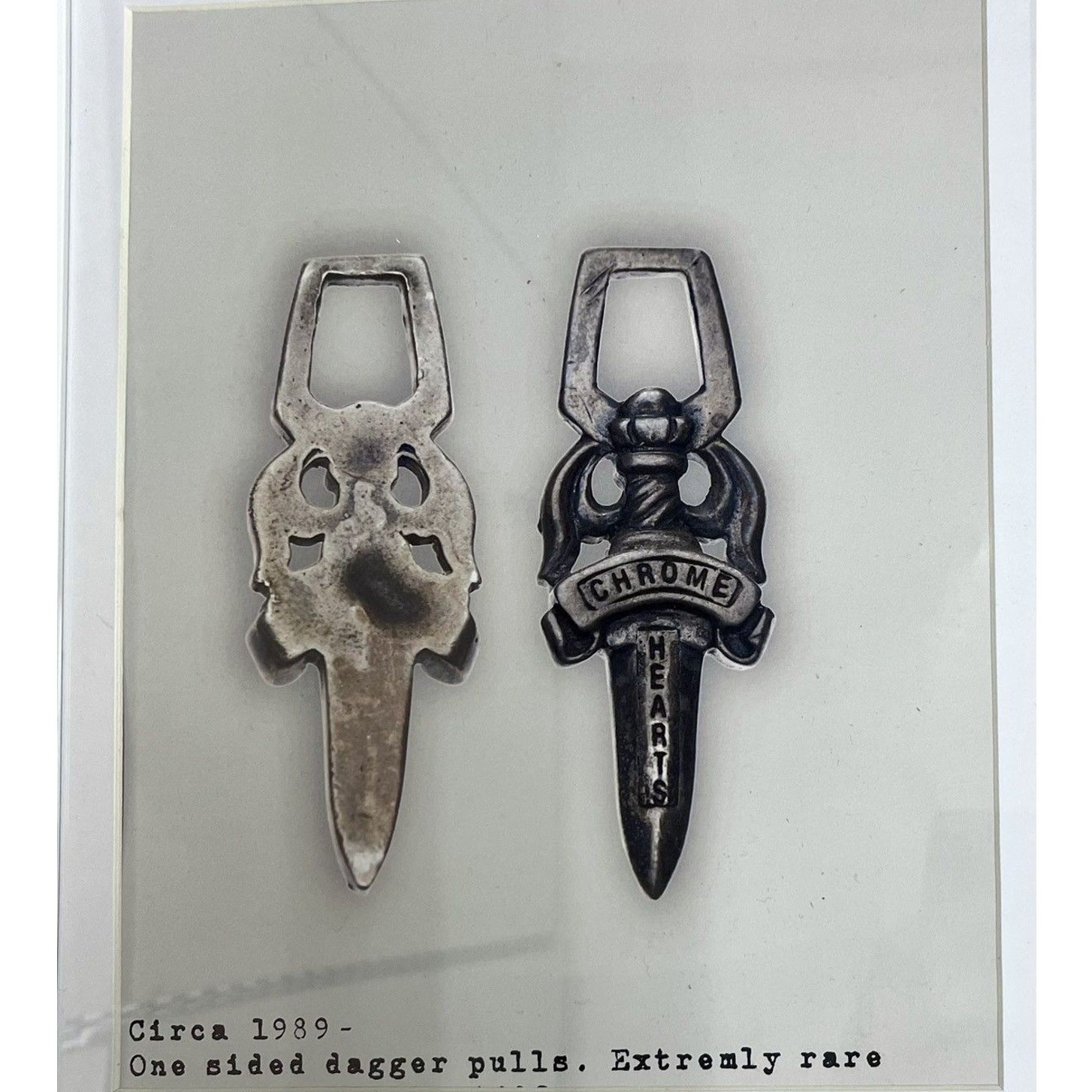 Chrome Hearts One sided dagger Poster framed 9×11