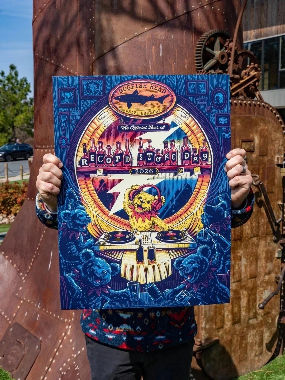 Dogfish Head Record Store Day 2026 Poster RSD Wall Art Print