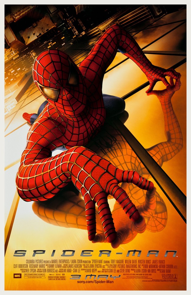 SPIDERMAN (B) – MOVIE POSTER – 11″X17 OR 12″X18″ BUY ANY 2 GET ANY 1 FREE!!!