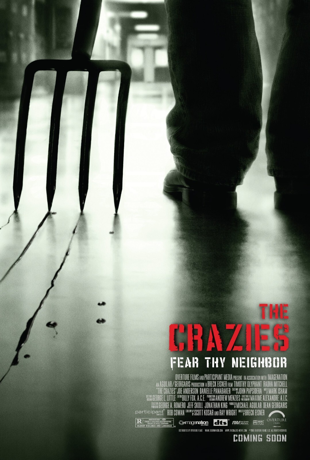The Crazies movie poster (b) – 11 x 17 inches
