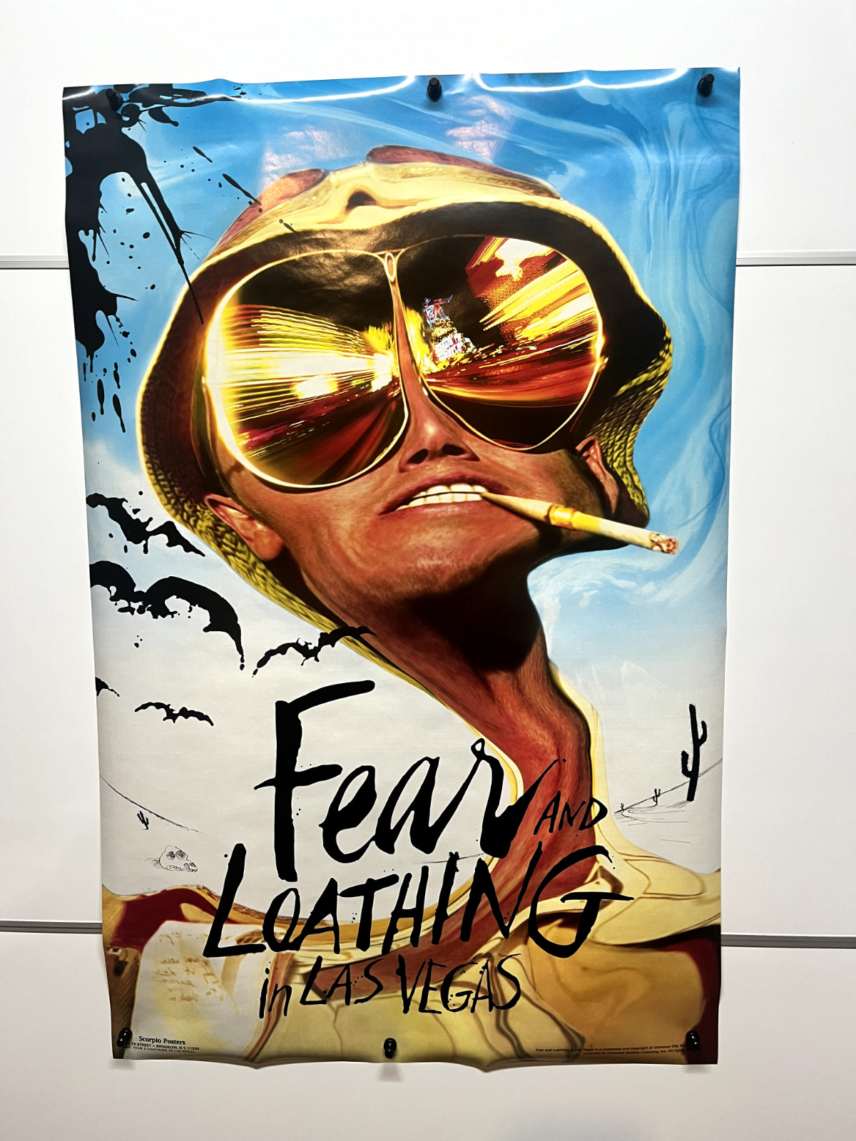 Poster: Fear And Loathing In Las Vegas: Scorpio vintage 23×35