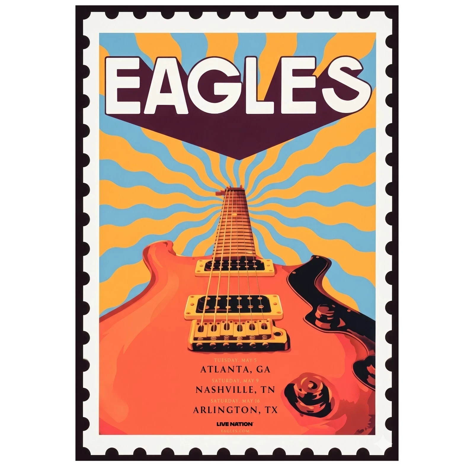 Eagles The Long Goodbye Act III May 9, 2026 Nashville, TN Poster