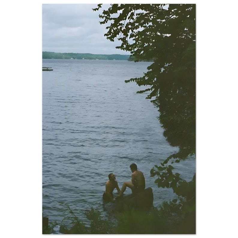 Hudson Williams, Shane Hollander Aesthetic Lake Art Print Poster Film Photo