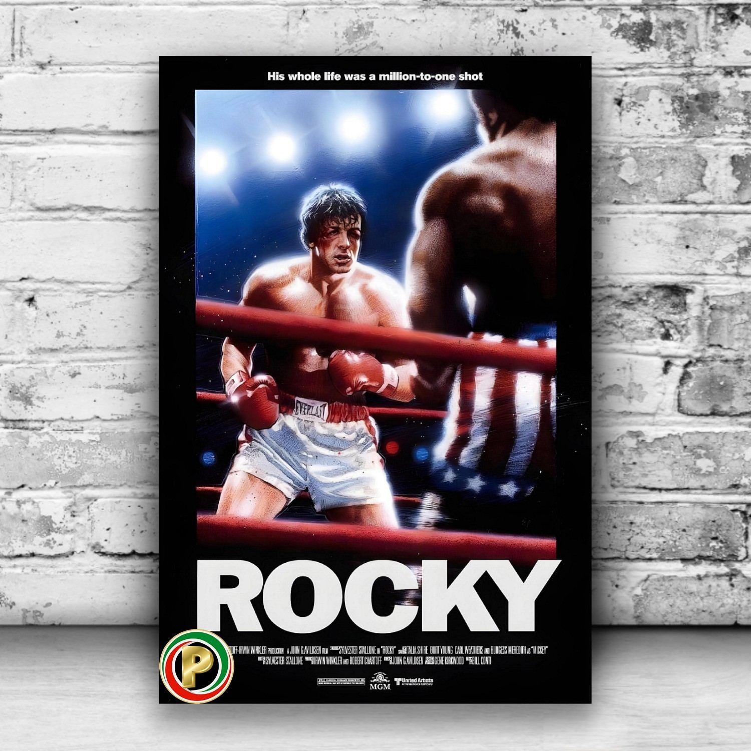 Rocky – 1976 | 24x 36″ HQ Poster | With: Sylvester Stallone, Carl Weathers