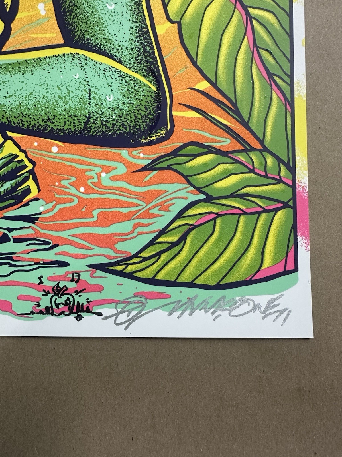 311 Madison Square Garden Munk One Signed Doodle A/P 15/70