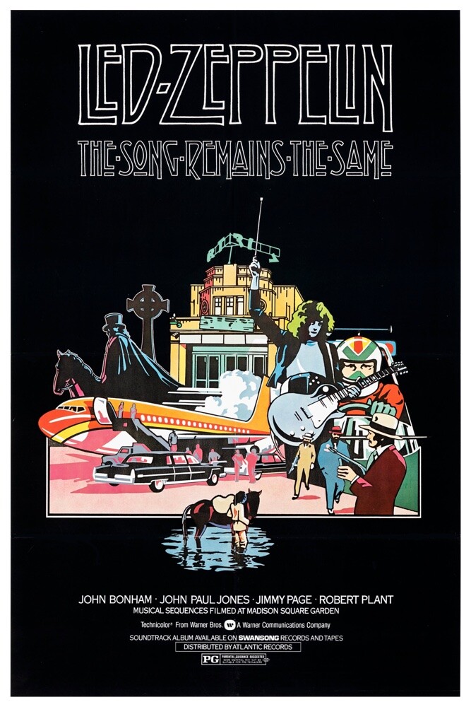 LED ZEPPELIN – THE SONG REMAINS THE SAME – 11″X17 OR 12″X18″ BUY 2 GET 1 FREE!!