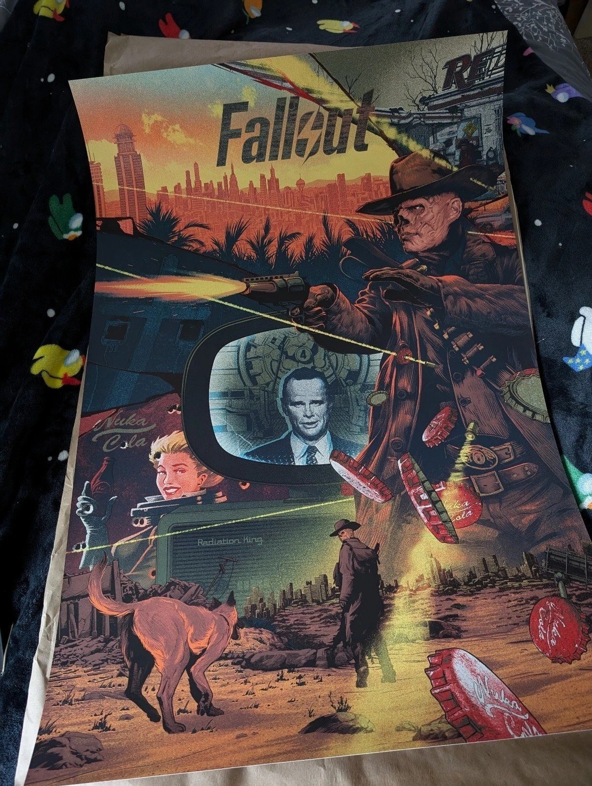 RARE Fallout New Vegas reprint Poster